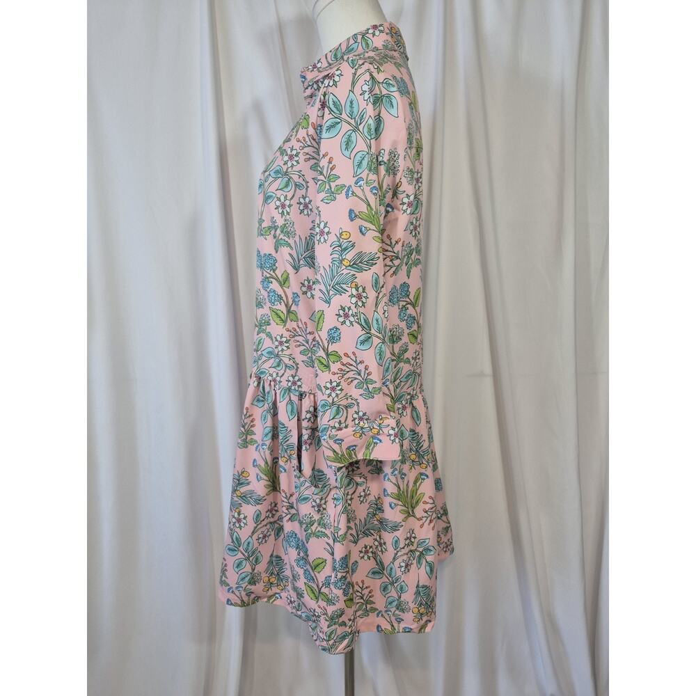 Smith Quinn Pink Floral Mini Dress New Small - Picture 7 of 10
